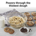 Hamilton Beach 4 Quart Stand Mixer for Kitchen, 7 Speeds, Tilt Head, Dough Hook, Whisk & Flat Beater, White